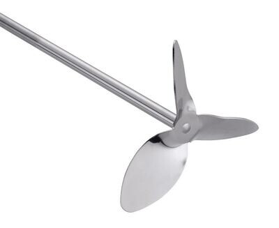 Barre di agitazione Elica, 3 pale, 550 mm, 10 mm, 140 mm, 800 min¹, 1 pezzo
