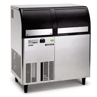 Macchina per il ghiaccio serie AF SCOTSMAN® con serbatoio del ghiaccio Versione standard, 200 kg, 60 kg, AF 206 OX, 1 pezzo