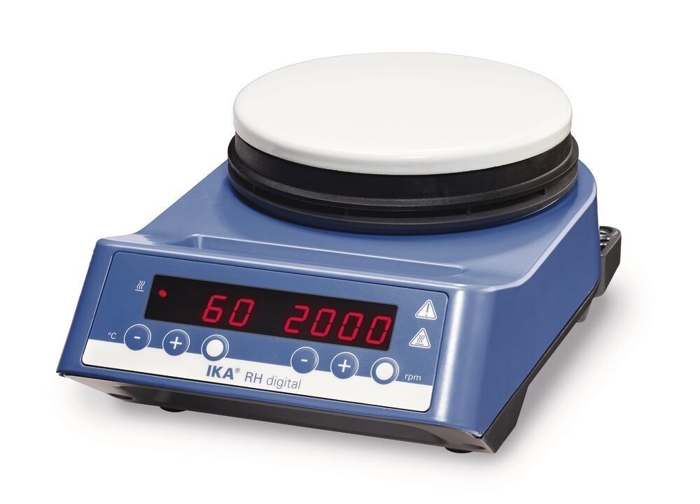 Heating and magnetic stirrer RH series Models RH digital, Enamel coating, 1 Piece