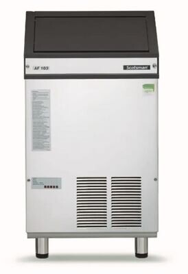 Ice machine AF series SCOTSMAN® with ice reservoir Standard version, 130 kg, 30 kg, AF 103 OX, 1 piece