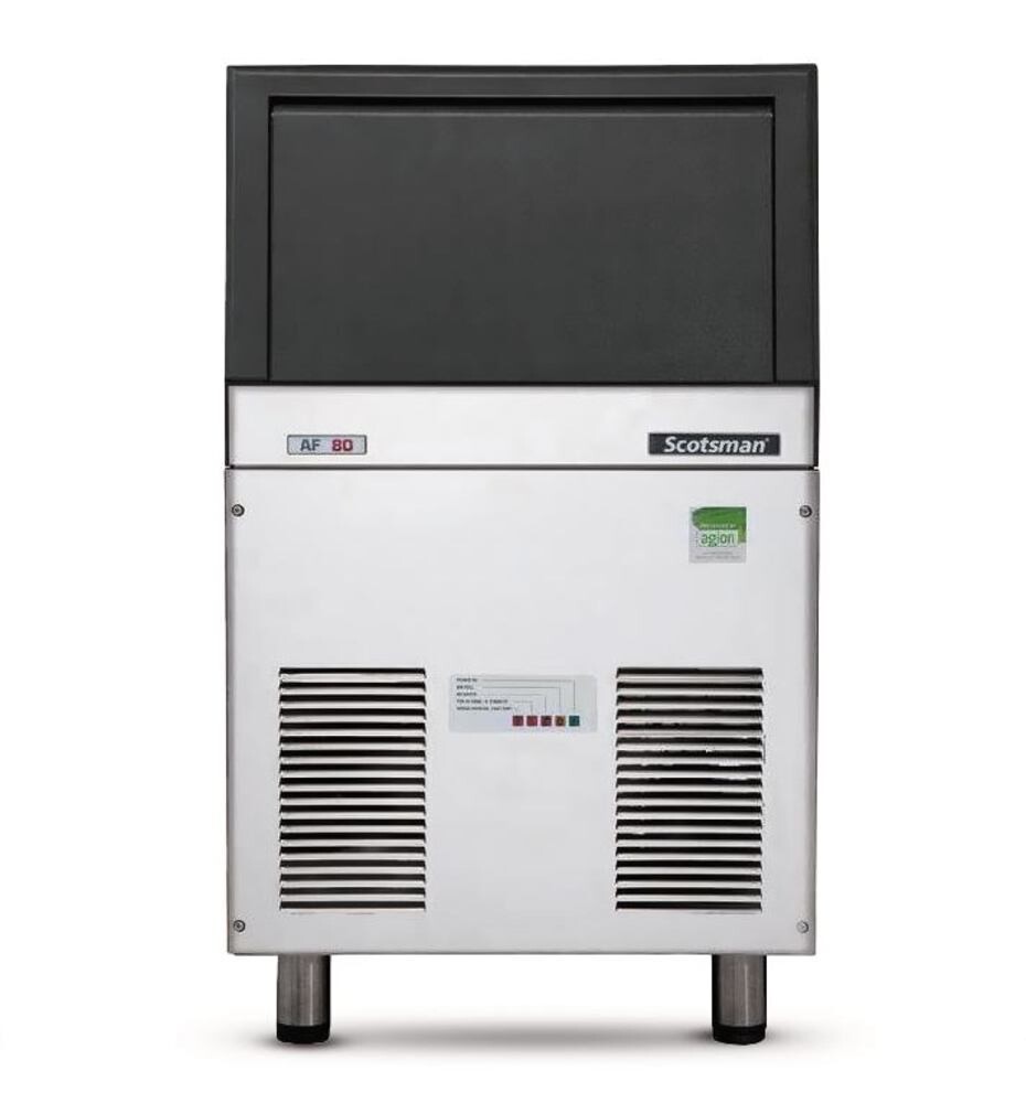 Ice machine AF series SCOTSMAN® with ice reservoir Laboratory version - connection for demineralized water, 70 kg, 25 kg, AF 80 OX VE, 1 piece