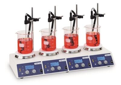 Multiposition magnetic stirrer with heating RSM-03-4KH, 1 Piece