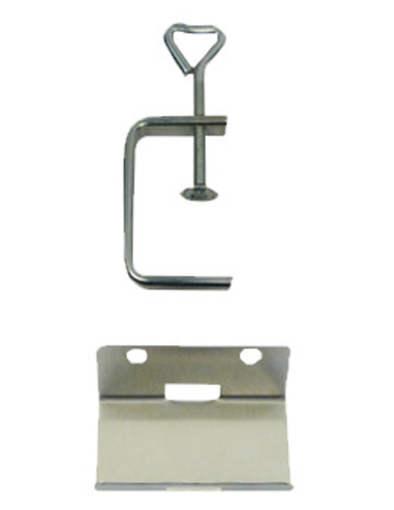 Accessories holders Stainless steel holder horizontal, 1 piece