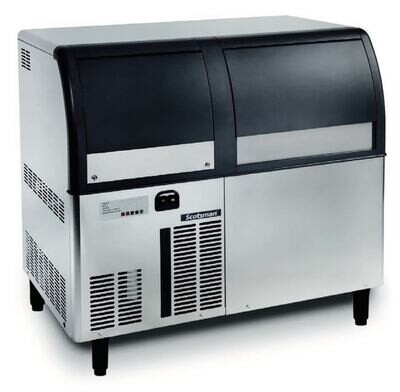 Ice machine EF series SCOTSMAN® with ice reservoir and waste water pump Laboratory version - connection for demineralized water, 120 kg, 40 kg, EF 124 OX VE, 1 piece