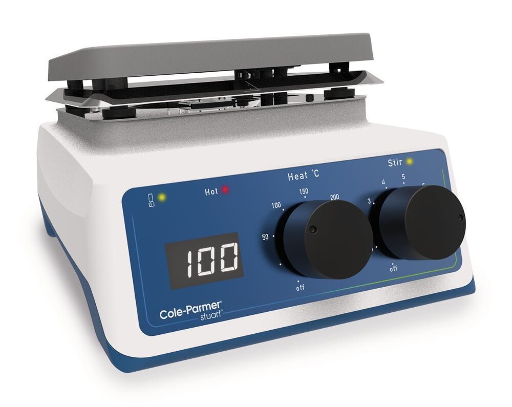 Heating and magnetic stirrer SHP-200-C/S series Models with LED display, Aluminum/silicone coatedHP-200D-S, 1 Piece