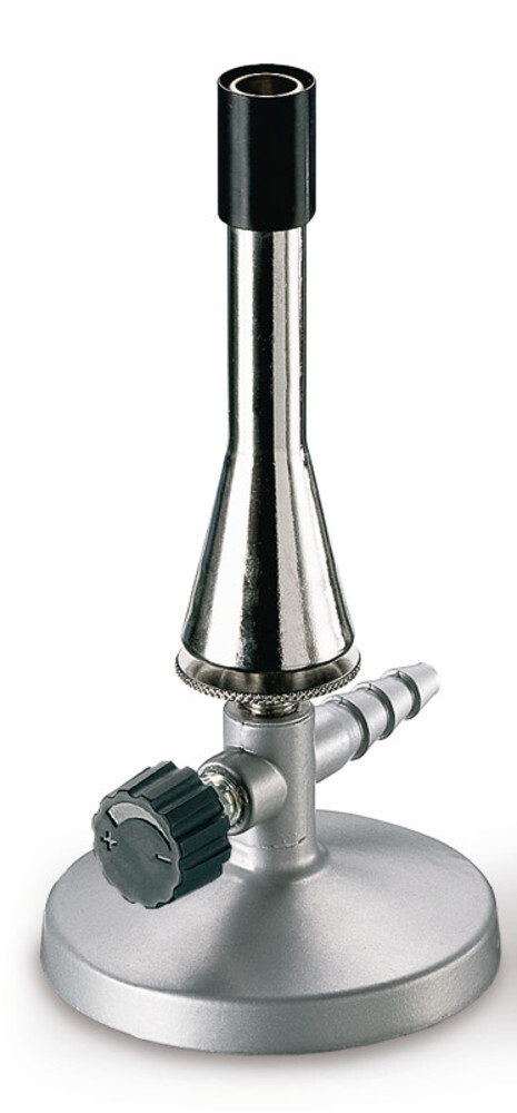 Teclu burner with needle valve and air regulation, Propane gas, 1560 °C, 1 piece