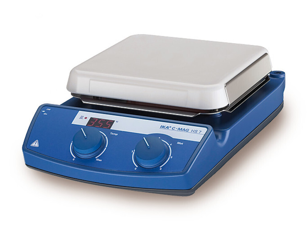 Agitateur chauffant et magnétique Série C-MAG HS Modèles avec raccord pour thermomètre à contact, 10 l, C-MAG HS 7, 1 pièce