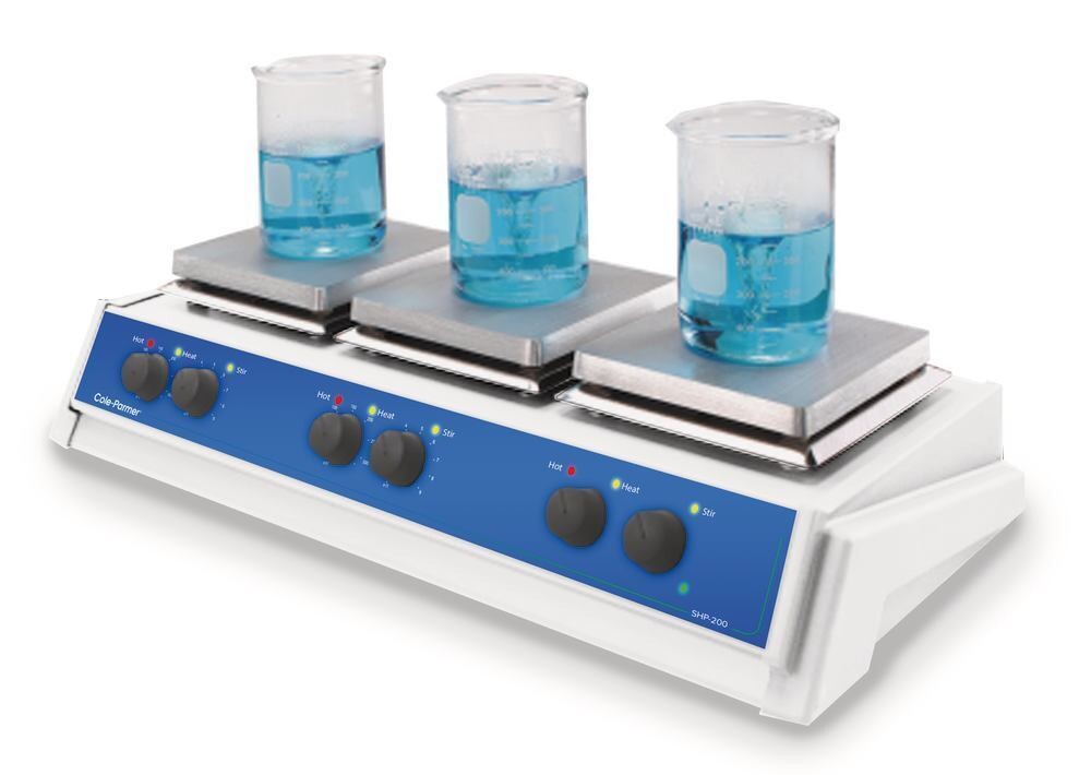 Multiposition magnetic stirrer with heating SHP-200-MP, 1 piece