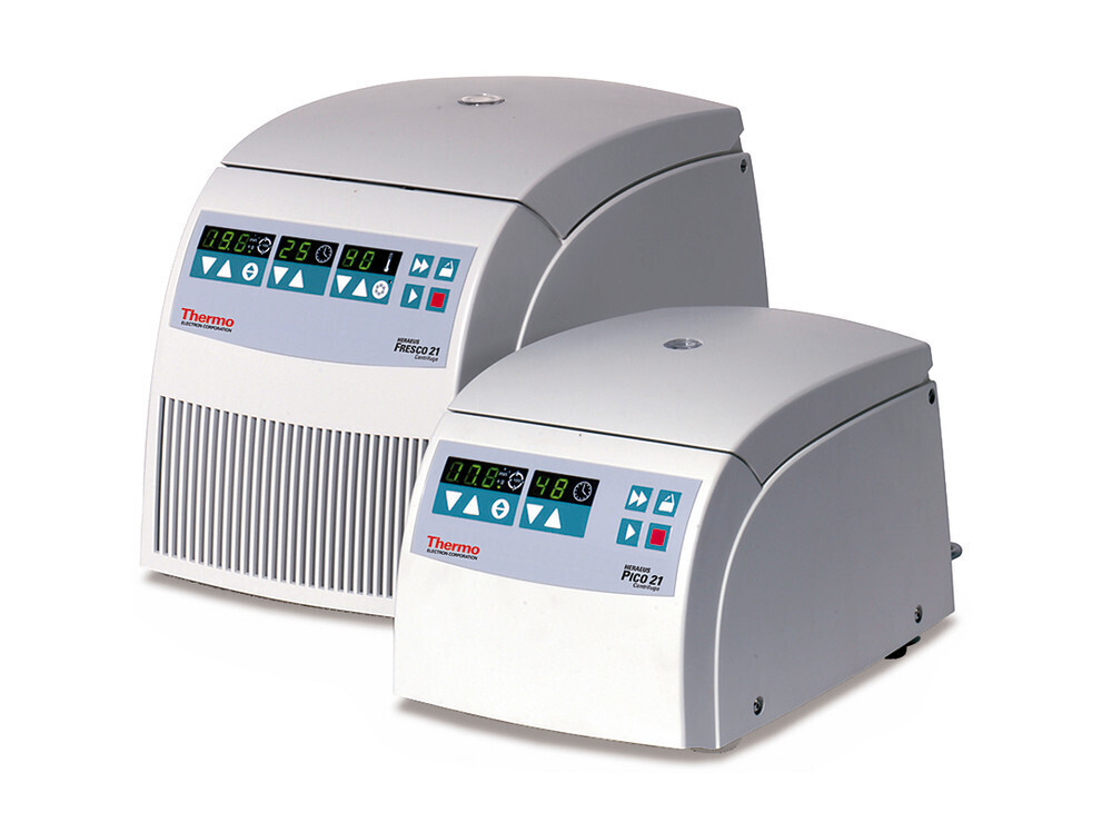Microliter centrifuge Standard - air-cooled or without cooling function, Pico® 17, 13300 min¹, 17000 xg, 1 piece