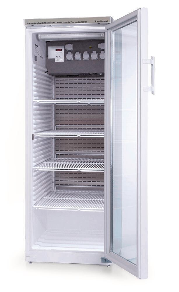 Thermostat cabinet TCS series with glass door, double insulated glass with ABS frame, 255 l, TC 256 G, 1 piece