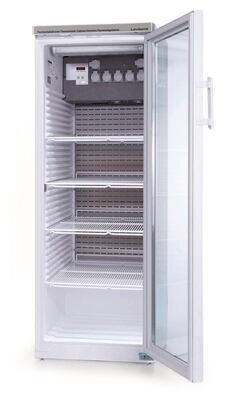 Armadio termostatico serie TCS con porta in vetro, doppio vetro isolante con telaio in ABS, 255 l, TC 256 G, 1 pezzo