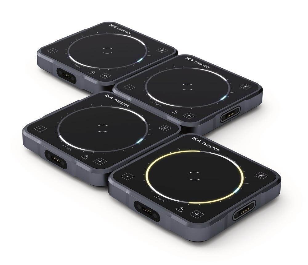 Magnetic stirrer TWISTER series, modularly expandable TWISTER set 4, 1 piece