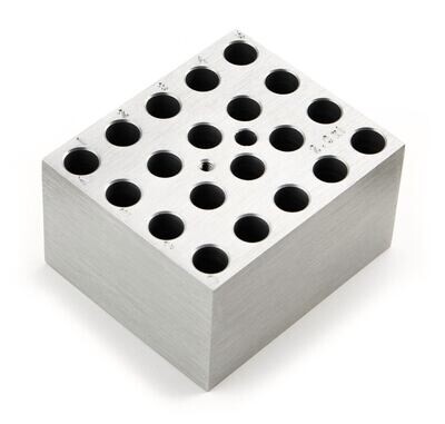 Accessories exchange block for reaction vessels, Gesch. for, 20 reaction vessels 2.0 ml, 1 piece
