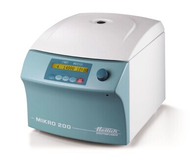 Centrífuga de microlitros serie MIKRO Modelo MIKRO 200 classic, sin enfriar, 1 pieza