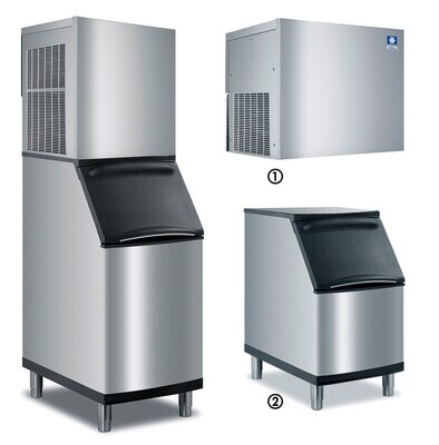 Flake ice maker with separate buffer RFP 0320 A, 141 kg, RFP 0320 Awith bufferD 420, 1 piece