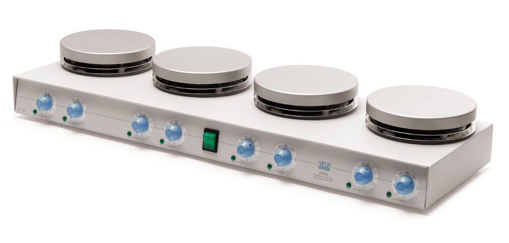 Multiposition magnetic stirrer with heating AM4, 1 piece