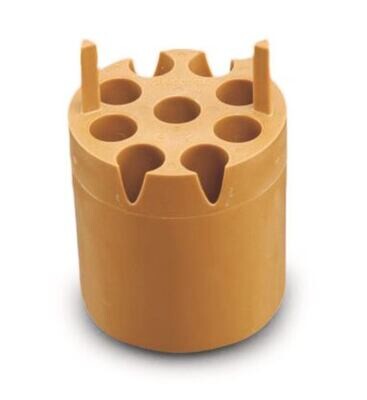 Accessories adapter for round cup suitable for slinter rotor TX-400, Adapter for 50 ml kegs type Falcon®, 4 pieces