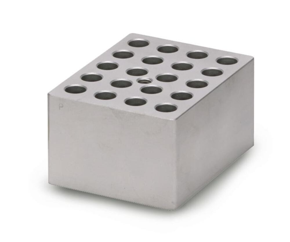 Accessories exchange block for BH-200D-2-HT for reaction vessels, Gesch. for, 20 reaction vessels 2.0 ml, 1 piece
