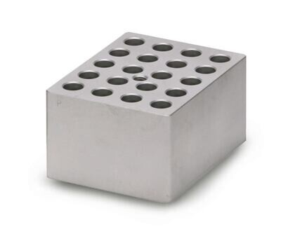 Accessories exchange block for BH-200D-2-HT for reaction vessels, Gesch. for, 20 reaction vessels 2.0 ml, 1 piece
