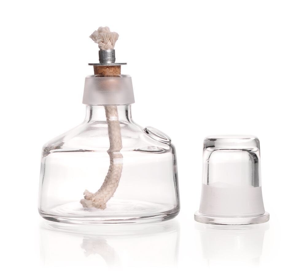 Spirit burner made of lime-soda glass, 1 piece