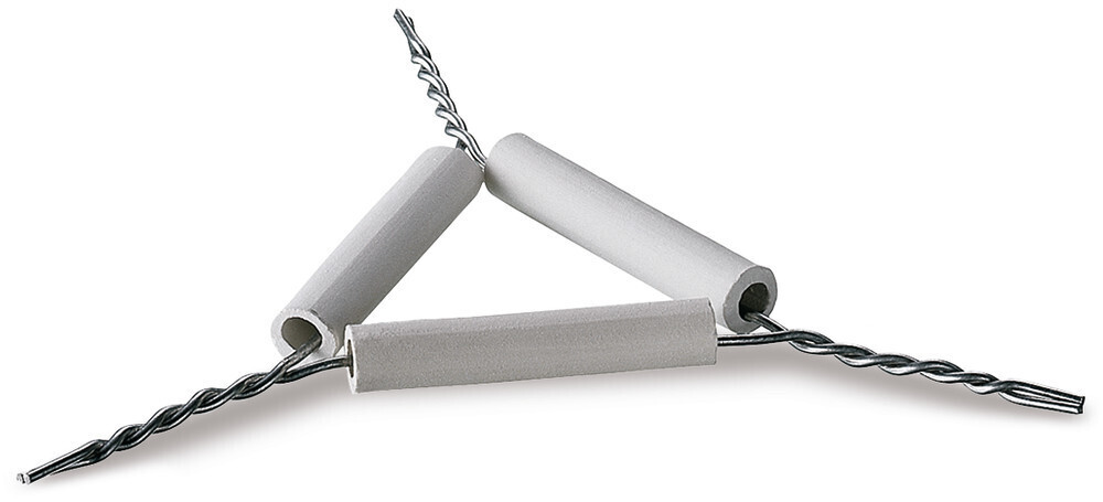 Triangle ROTILABO® for melting pots, Gesch. for, Suitable for tripod with ring - 160 mm, 5 pieces