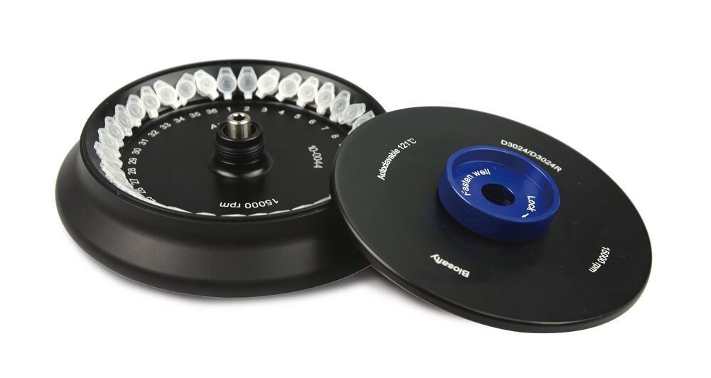 Accessories rotor for microliter centrifuge CD-3124R 36-fold angle rotor for reaction vials 0.5 ml, 1 piece