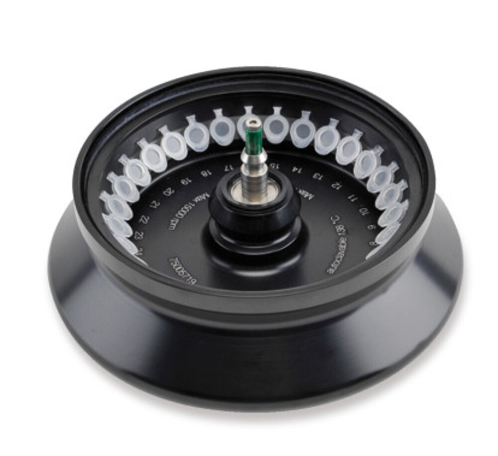 Accessories for centrifuge Megafuge® 8/8R 30-fold microliter rotor MicroClick (45°) for reaction vials 30 x 1.5/2ml, 1 piece