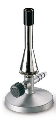 Brûleur Teclu avec vanne à pointeau et régulation d&#39;air, Gaz propane, 1560 °C, 1 pièce