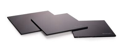 Glass ceramic protective plate, 155 mm, 1 piece