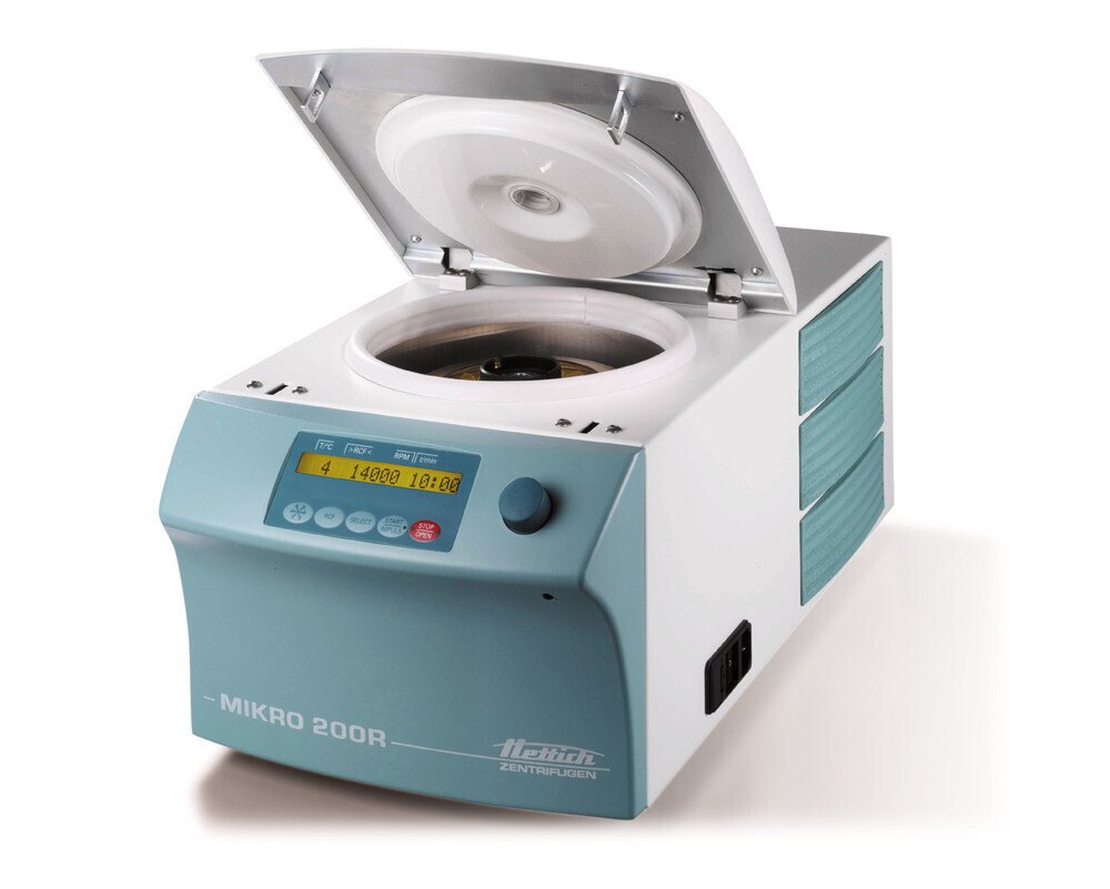 Microliter centrifuge MIKRO series Model MIKRO 200 R cooled, cooled, 1 piece