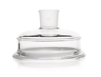 Couvercle à bride plate DURAN® col central avec NS, DN 150, 184 mm, Hauteur, 112 mm, 1 pièce