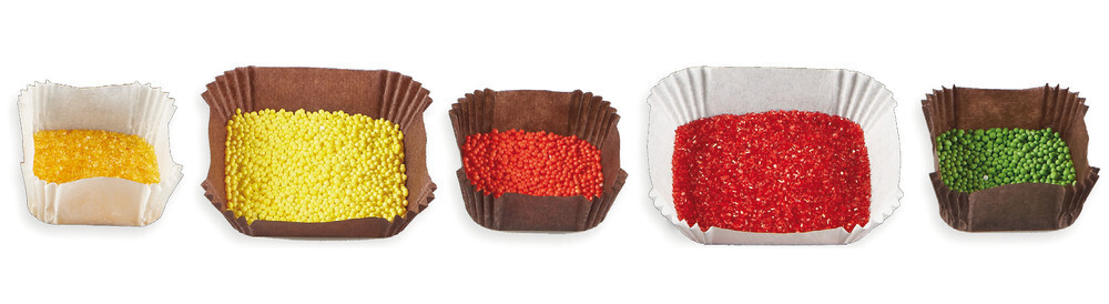 Weighing pan SmartBoat brown, 92 mm, 92 mm, 250 Piece(s)