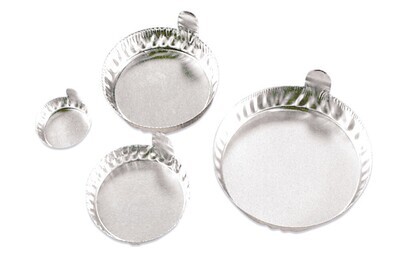 Plats en aluminium ROTILABO®, 20 ml, 100 Pièce(s)