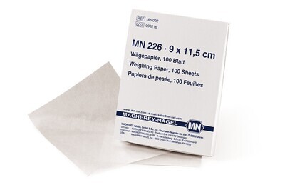 Weighing paper, 10 Piece(s)