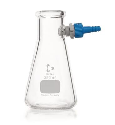 Suction bottle Erlenmeyer shape, 250 ml, 1 Piece