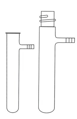 Suction tube with thread GL 14, 1 Piece