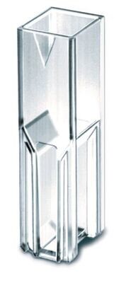 Single-use cuvettes UV, Semi-micro, 1.5 to 3.0 ml, 100 Piece(s)