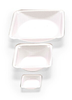 Weighing pan ROTILABO® white, antistatic, 330 ml, 140 mm, 140 mm, 500 Piece(s)