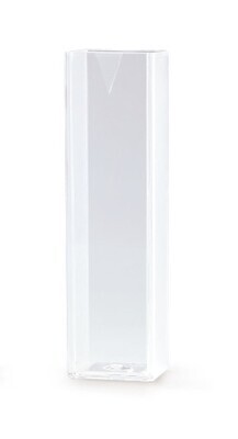 Rotilabo®-Einmal-Küvetten, PS, Makro, 2 klare Seiten, 4,0 ml, 1000 Stück