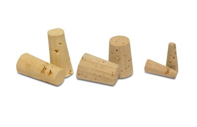 Plugs ROTILABO® natural cork, 5 mm, 25 Piece(s)