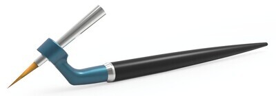 Handles ergo brush, Suitable for, brush heads size 0-4, petrol, 1 Piece