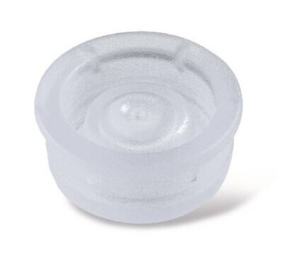 Accessories lid for single-use cuvettes round, green, 100 Piece(s)