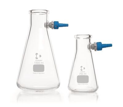 Suction bottle Erlenmeyer shape, 100 ml, 1 Piece