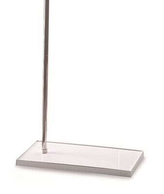 Piastra di supporto con aste, apertura di inserimento laterale, 150 mm, 300 mm, 1 pezzo