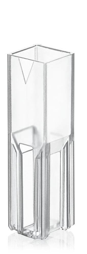 Single-use cuvettes Polystyrene, Semi-micro, 1.5 to 3.0 ml, 100 Piece(s)