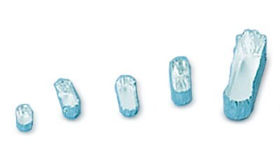 Rotilabo®-Mikro-Aluschalen, ovale Form, 12 ml, 12 x 4 x 2,7 mm, 250 Stück