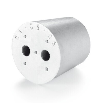 Tappi ROTILABO® con 2 fori, 23 mm, 10 Pezzo(i)