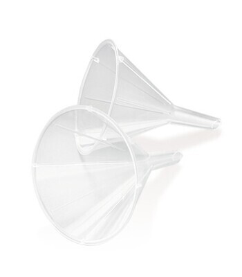 Rotilabo®-Einmaltrichter, PS, Ø Auslauf, innen 4,3 mm, Höhe 78 mm, 100 Stück