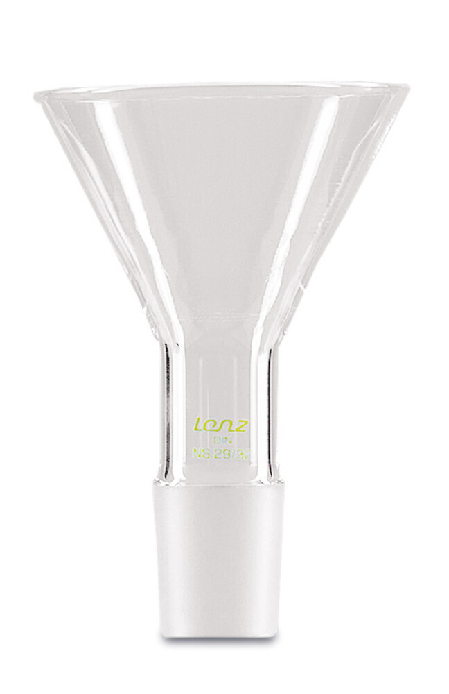 Funnels with core, 80 mm, 29/32, 1 Piece
