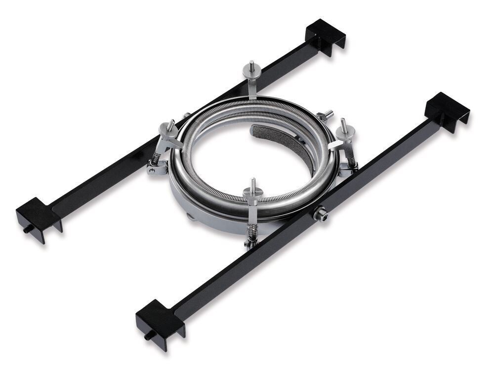 Modular grid stand system Flat flange mount for grid stands, DN 150, 50 mm, 1 Piece